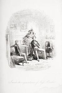 Megismerkedem Miss. Mowcherrel, Charles Dickens (1812-70) „David Copperfield” című művéből, amely először 1850-ben jelent meg.